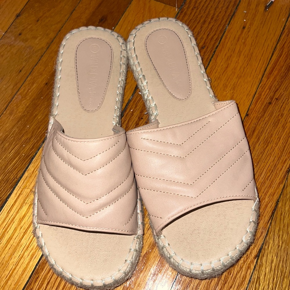 Tan sandals